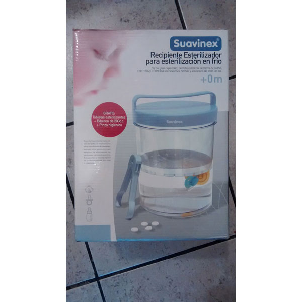 REGALO Esterilizador en frío de Suavinex REGALO Esterilizador en frío de Suavinex